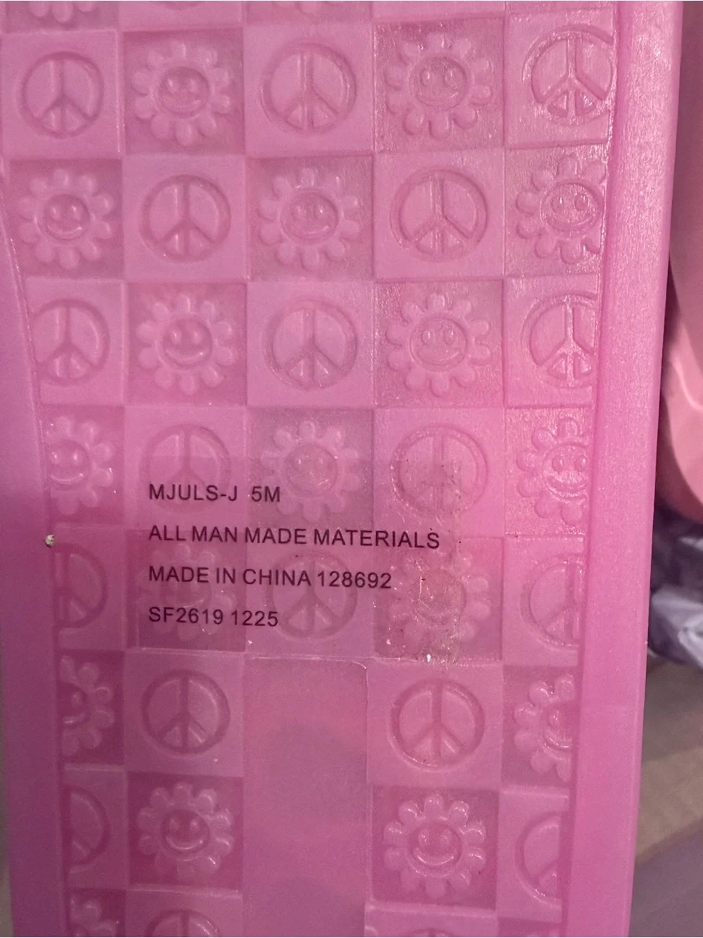 Madden Girl MJULS-J Pink Jelly Sandals Size 5M NWB